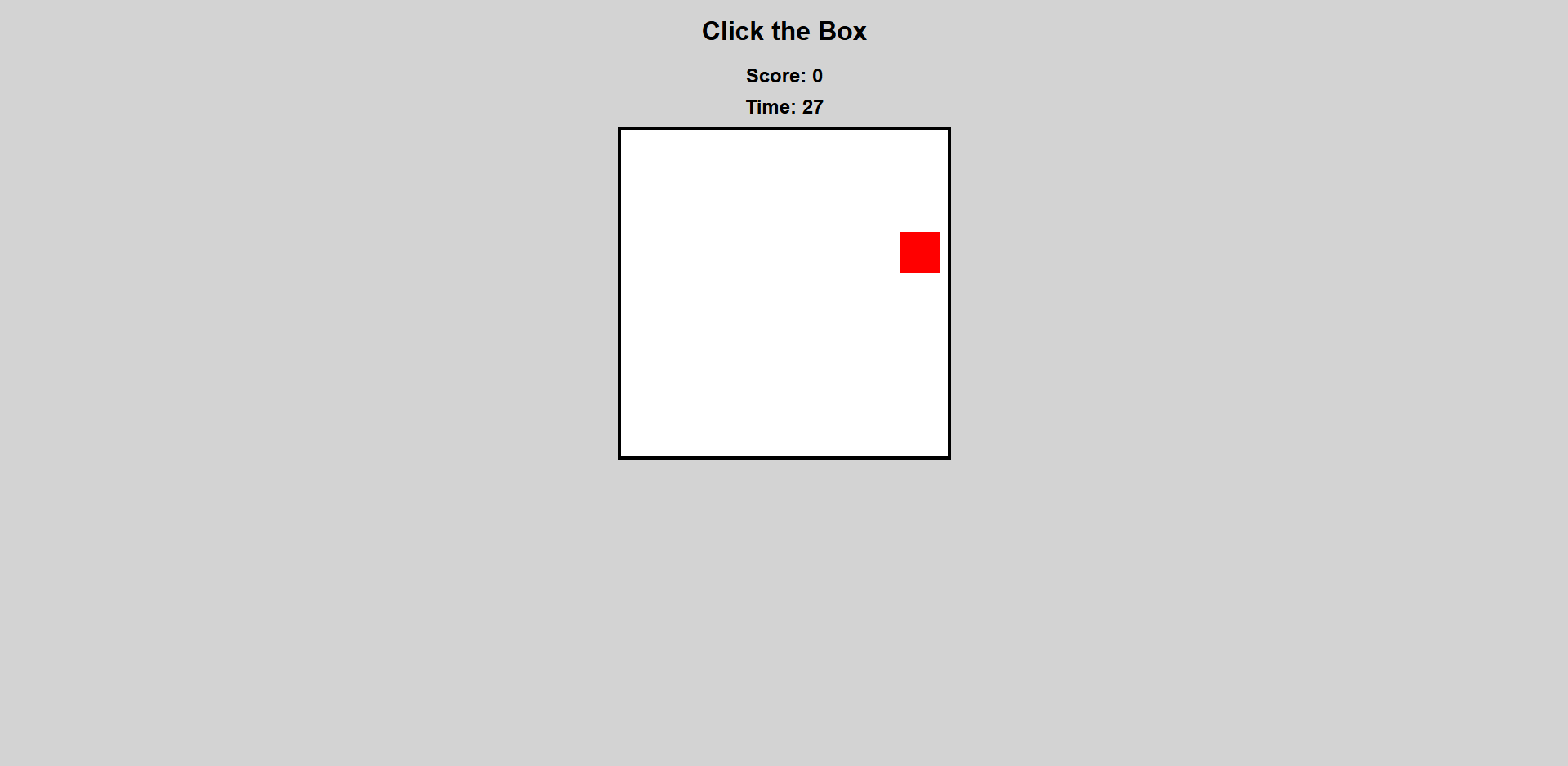 Click the Box Game Screenshot